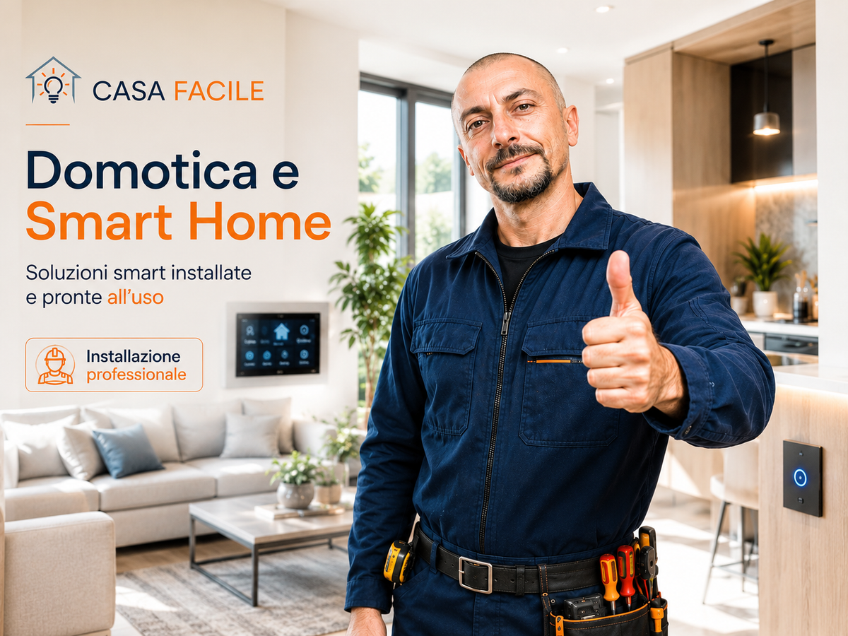 Domotica e Smart Home Casa Facile con installazione professionale