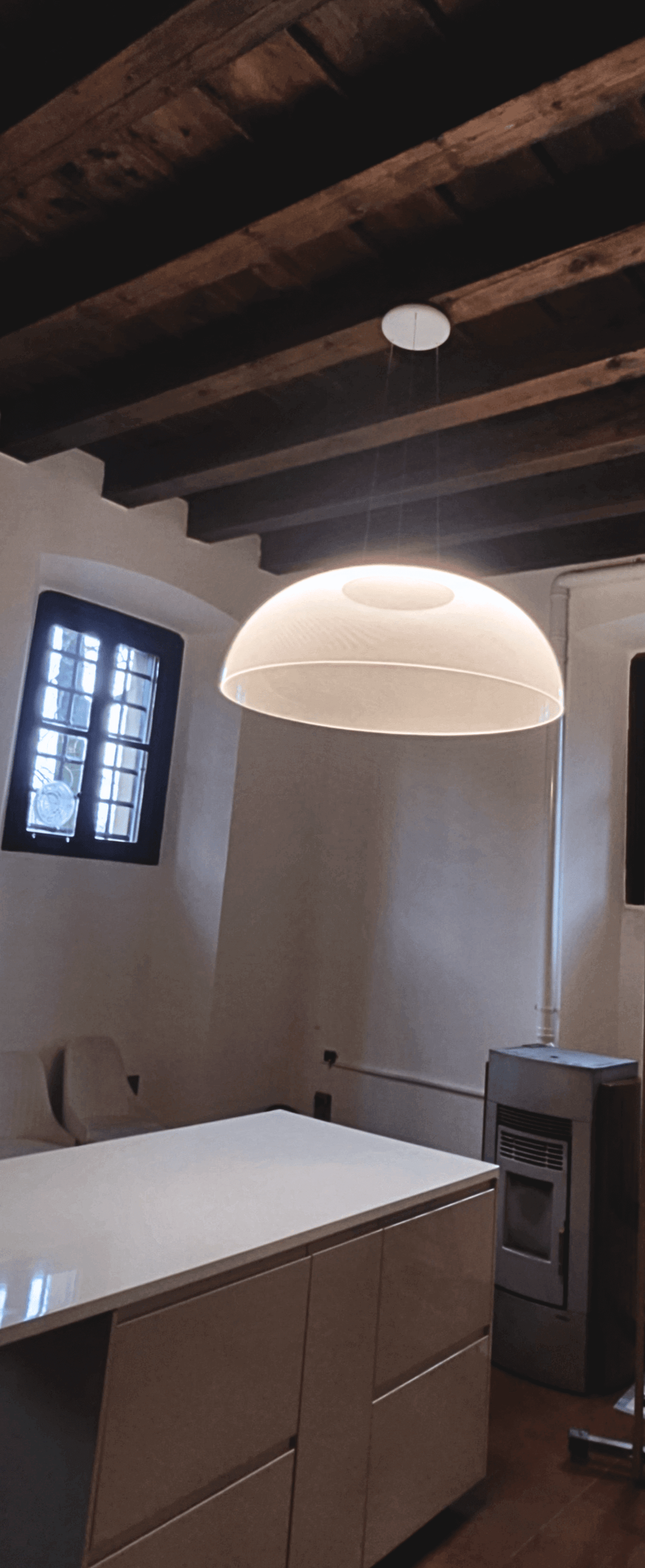 Dettaglio di un lavoro realizzato da Andrea L’Elettricista
