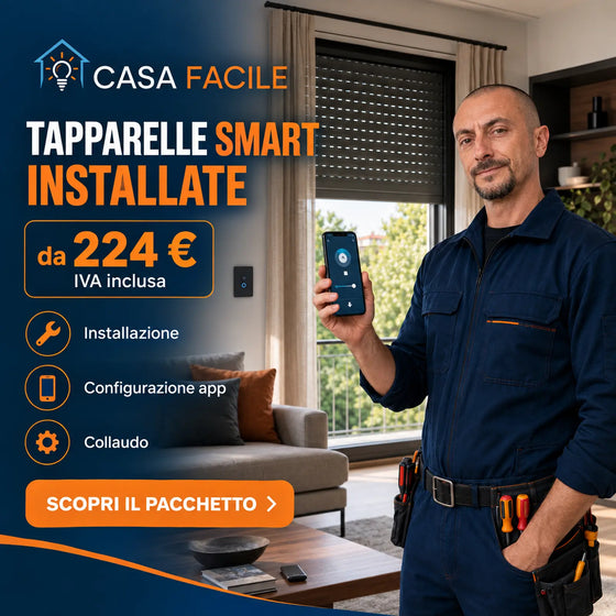 Tapparelle Smart AVE installate e configurate da Andrea a Monza e Brianza, da 224 euro IVA inclusa