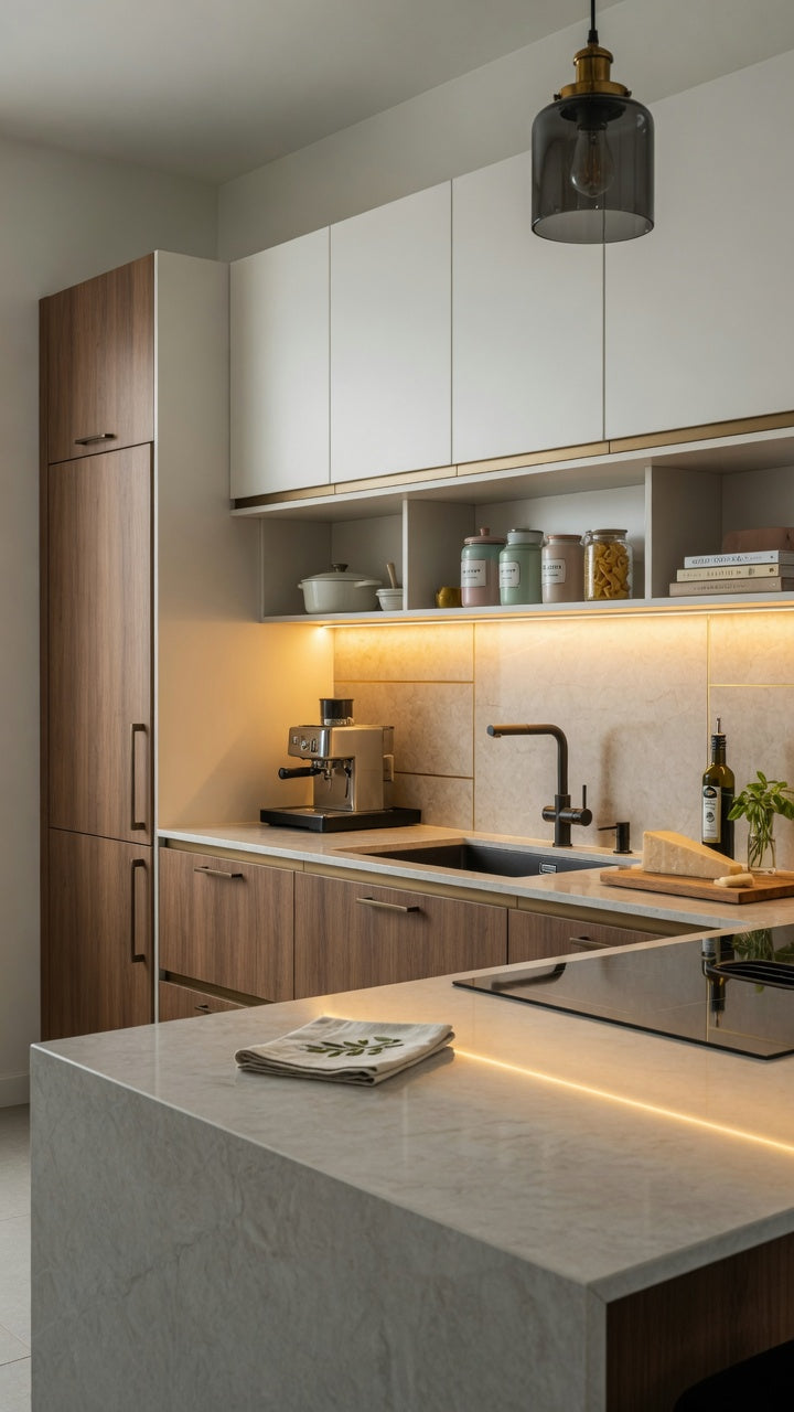 Kit luce sottopensile cucina LED installato a Monza Brianza